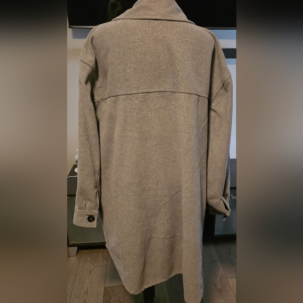 Falls Creek Gray Utility Jacket with Relaxed Fit - Picture 6 of 9